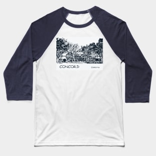 Concord California Baseball T-Shirt